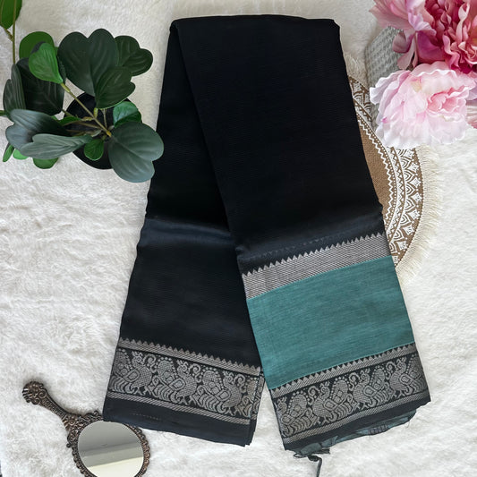Mangalagiri Saree Black